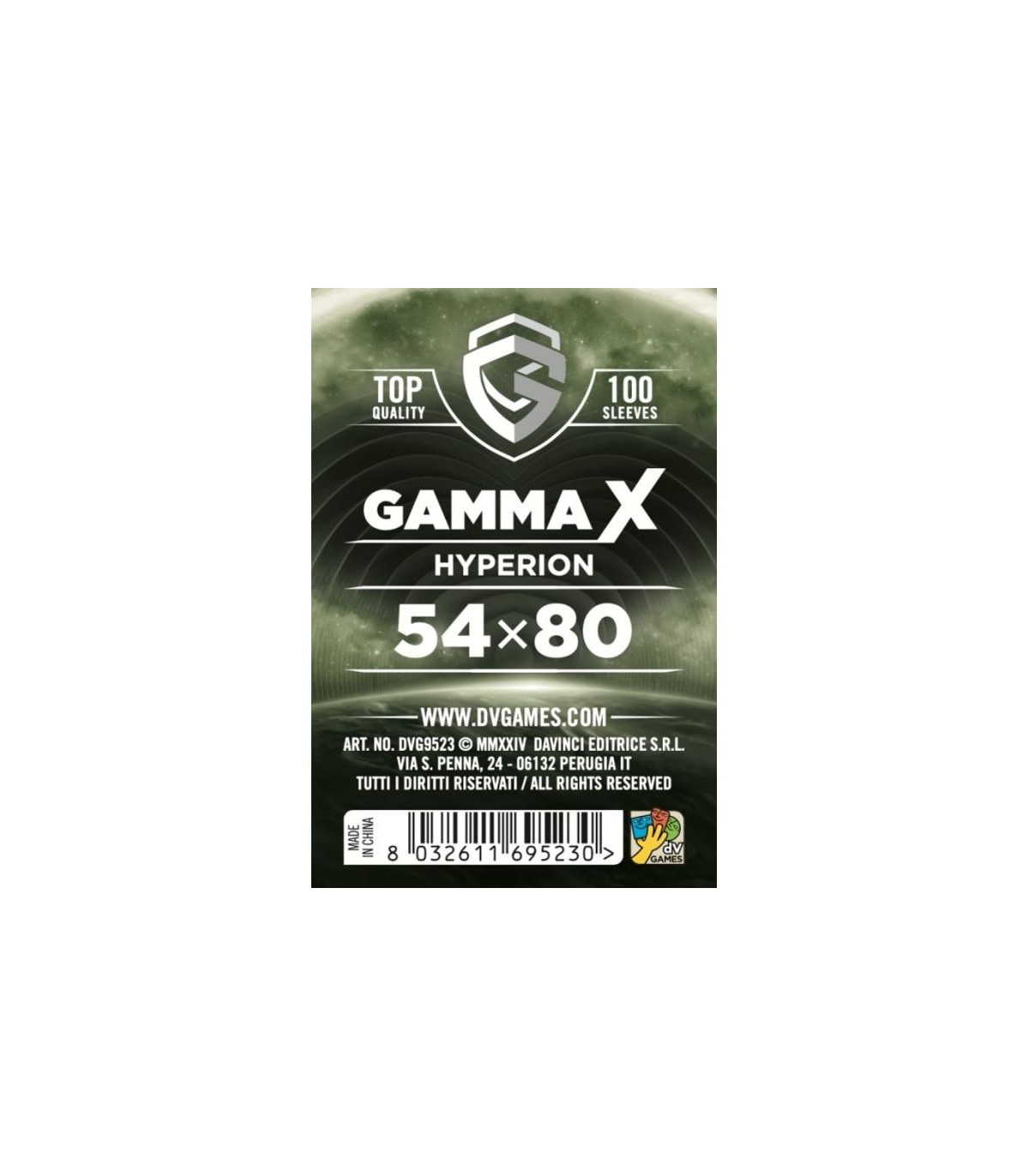 Bustine Gamma X Hyperion 100 (54x80)