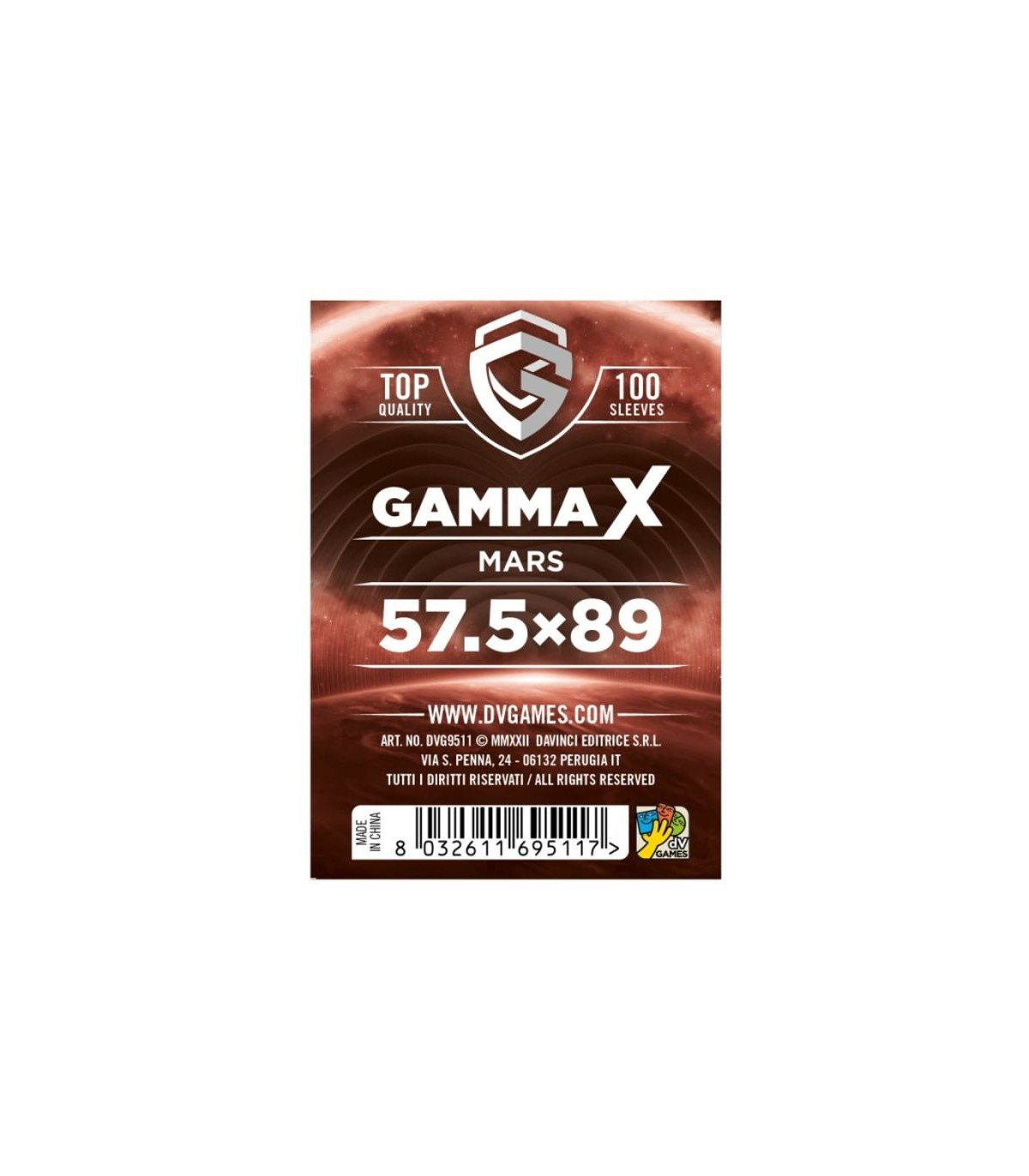 Bustine Gamma X Mars 100 (57,5x89)