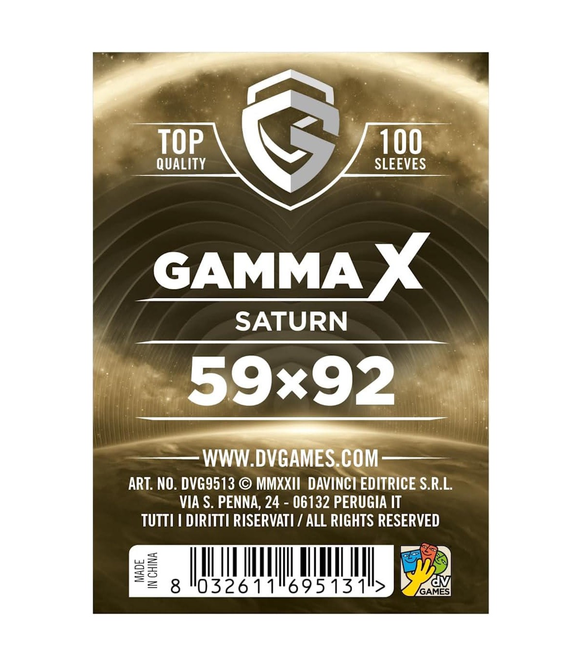 Bustine Gamma x - Saturn (59 x 92 mm)