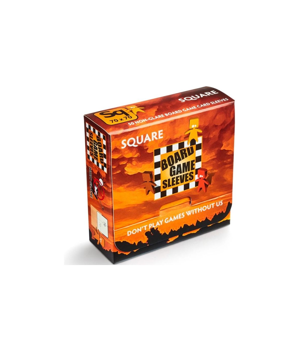 Bustine Square Non-Glare 50 (69x69mm)