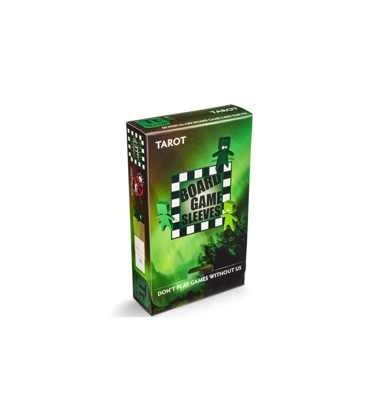 Bustine Tarot Non-Glare 50 (70x120mm)