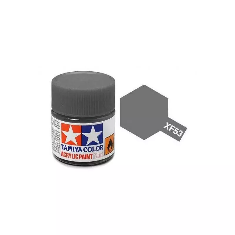 Vernice acrilica - colore Grigio neutro MAT XF53 - TAMIYA 81753 - 10 mL