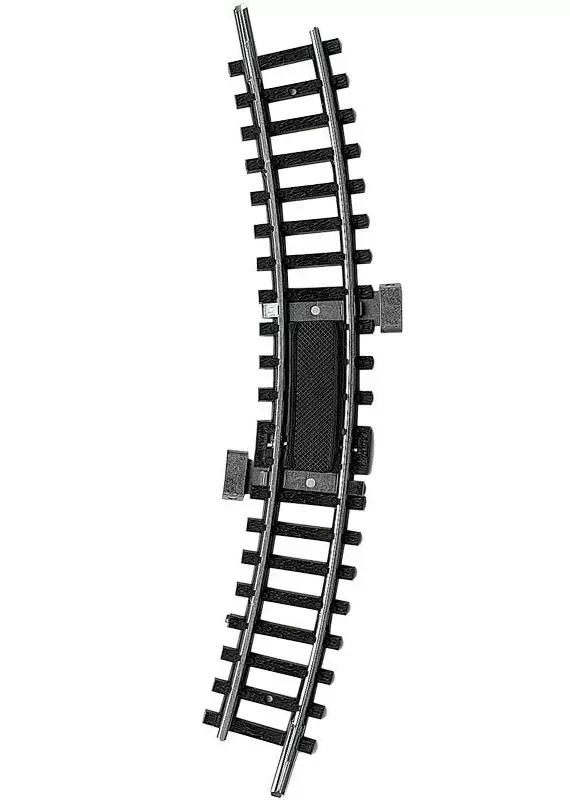 Guida di alimentazione curva - Minitrix 14972 - N 1/160 - R1 194,6 mm 30° - codice 80