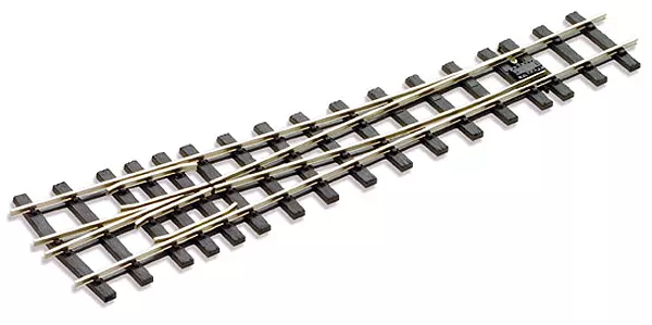 Aiguillage rayon droit , 8°, code 200 , electrofrog, avec coeur polarisé , longueur 510 mm , rayon 1524 mm