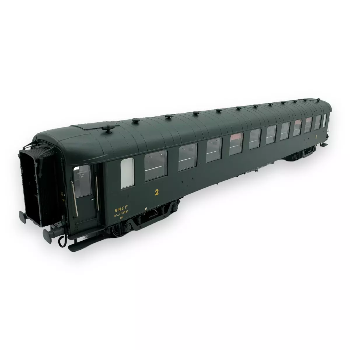 Carrozza B10myfi OCEM a pareti lisce - Models World 40938 - HO 1/87 - SNCF - Ep III - 2R