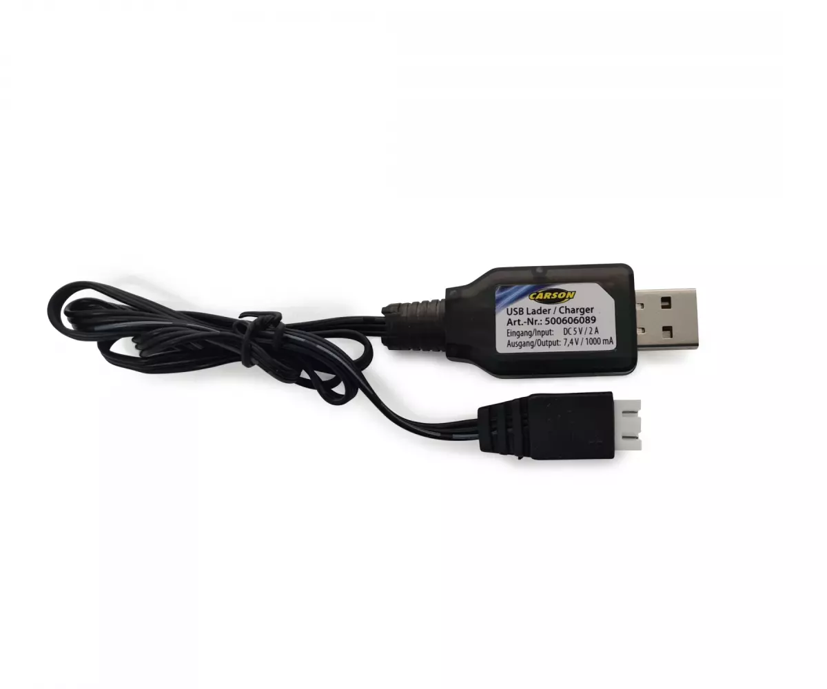 Caricatore USB 7,4V 1000mAh - Carson 500606089