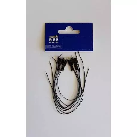 2 coppie di raccordi corti magnetici secondo lo standard NEM 362, con fili, lunghezza L: standard + 0,6 mm