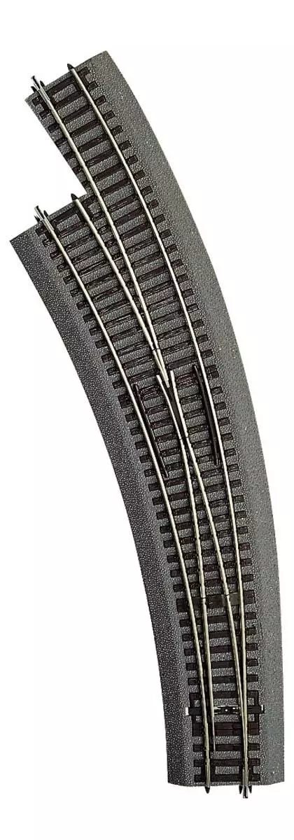 Deviatoio curvo a sinistra BWl5/6 R5 542,8mm 30° ROCO 42570 - HO 1/87 - Codice 83 [ROCO LINE] : Zen Cart, L'arte del commercio elettronico