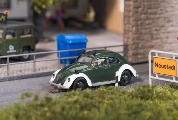 VW Maggiolino Polizia - FALLER 161443 - HO 1/87
