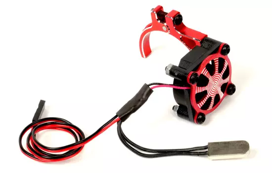 Ventola rossa per motore elettrico - T2M T422615R - Tutte le bilance