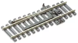 Scambio di deragliamento a destra Peco SL184 HO traversine in legno: 1/87 - Codice 75