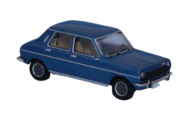 Simca 1100 in livrea blu metallizzata SAI 3471 - HO 1/87 - EP III