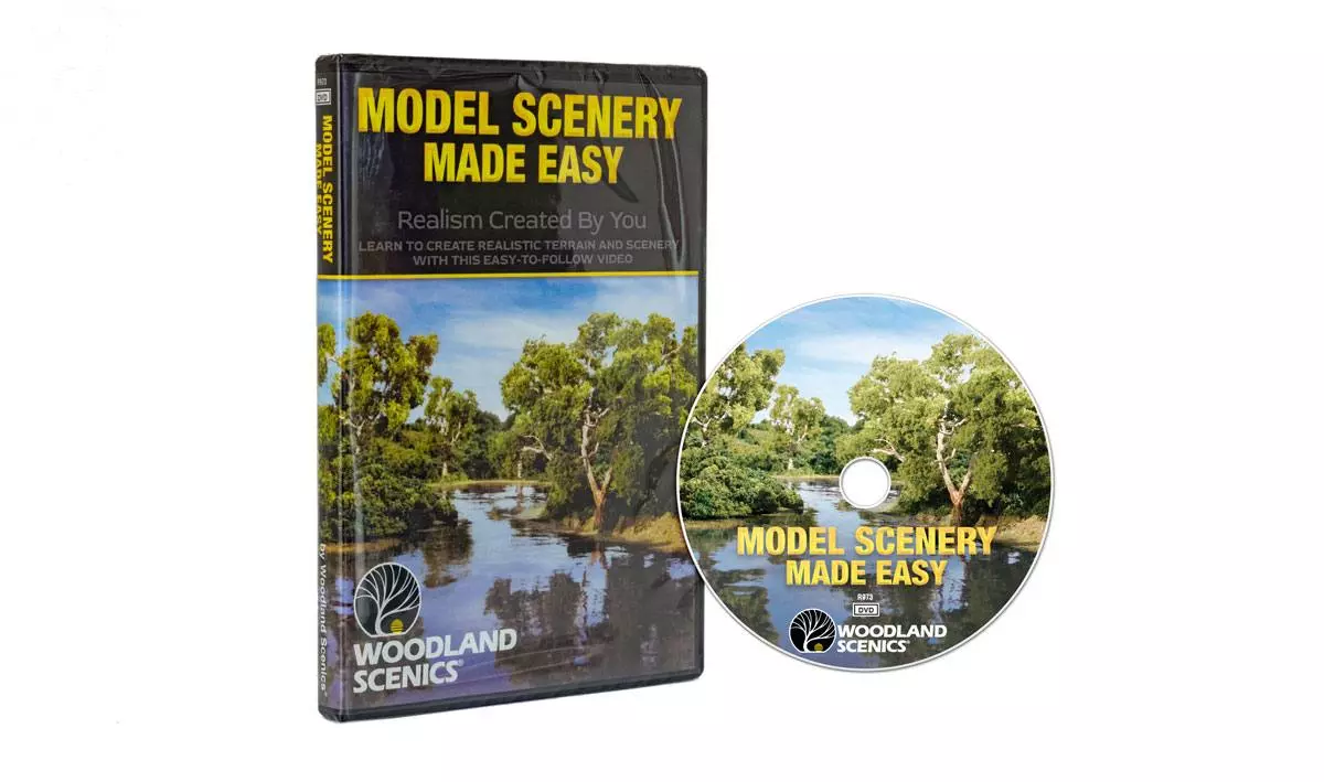DVD "Scenari modellistici facili" - Modellazione di paesaggi WODDLAND SCENICS R973