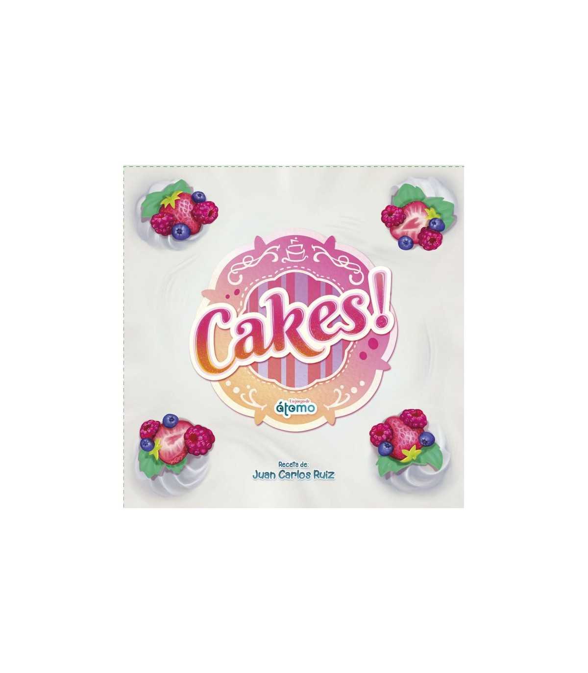 Cakes! - Gioco di Destrezza e Abilità per Famiglie, Crea la Torta dei Tuoi Sogni, 2-4 Giocatori, Divertimento in 20 Minuti!