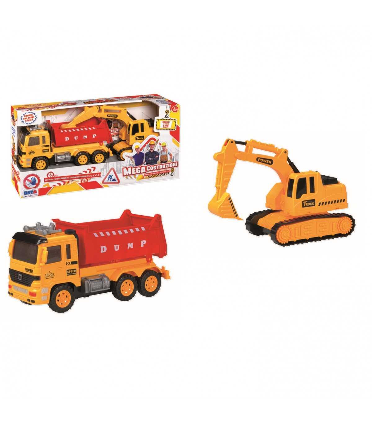 CAMION LUCI E SUONO ESCAVATRICE FRIZIONE