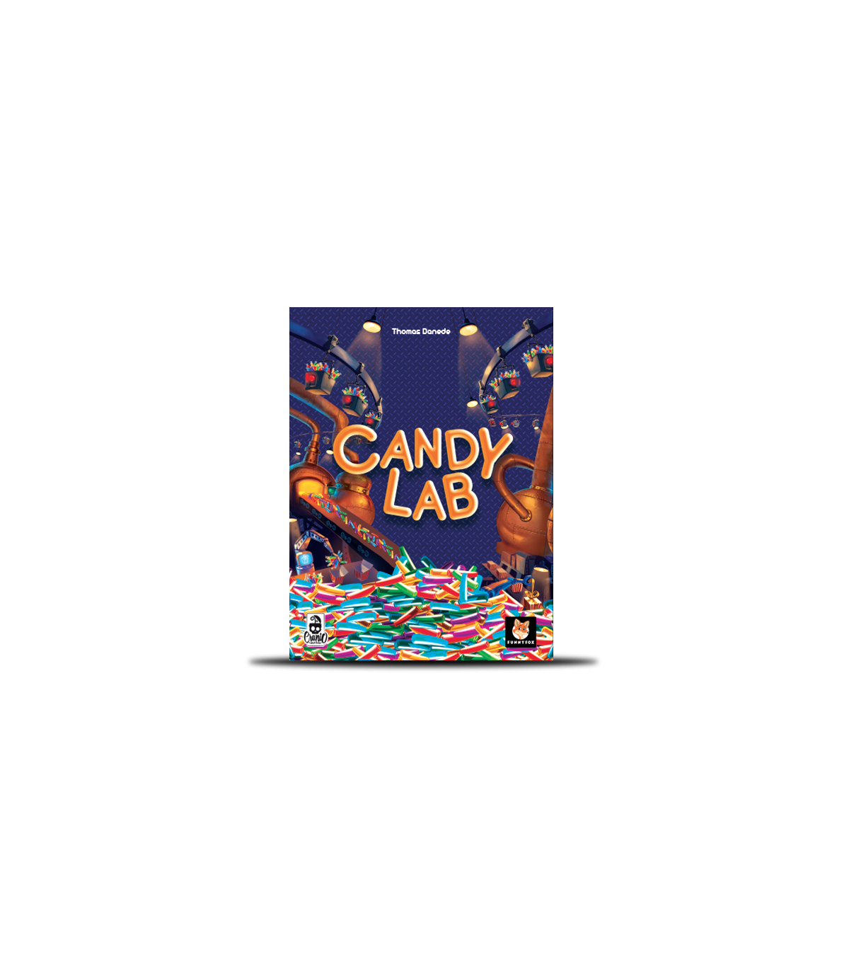 Candy Lab - Gioco da Tavolo Pasticcere per 2-4 Giocatori, 15 Minuti di Divertimento per Famiglie, Età 8+, Creato da Thomas Dane