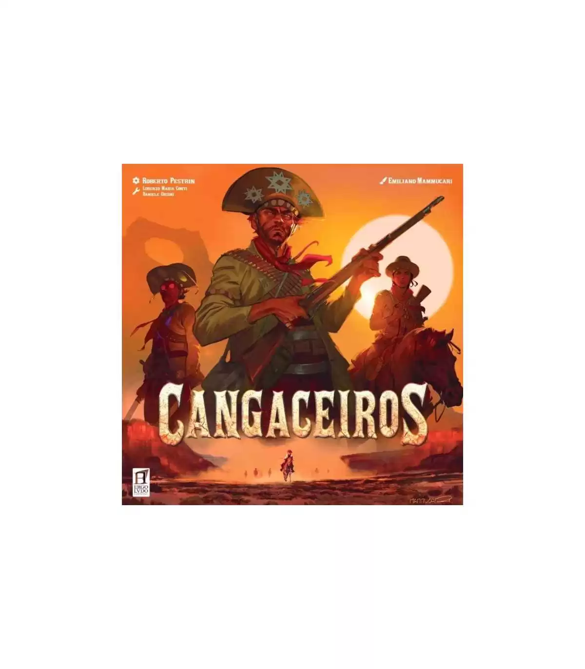 Cangaceiros - Gioco da Tavolo Strategico, Avventura nel Sertão Brasiliano per 2-5 Giocatori, 90 Minuti di Gioco, 7.2 GYF