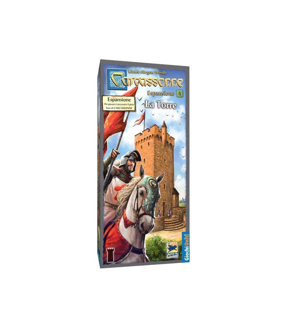 Carcassonne: La Torre - Espansione Strategica per 2-6 Giocatori, Controllo Territorio e Costruzione nel Medioevo, Giochi Uniti
