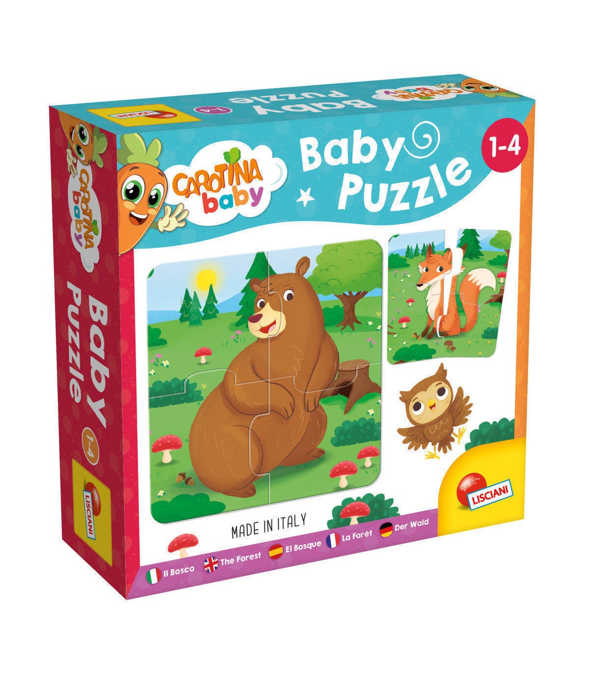 Carotina Baby - Baby Puzzle: Il Bosco