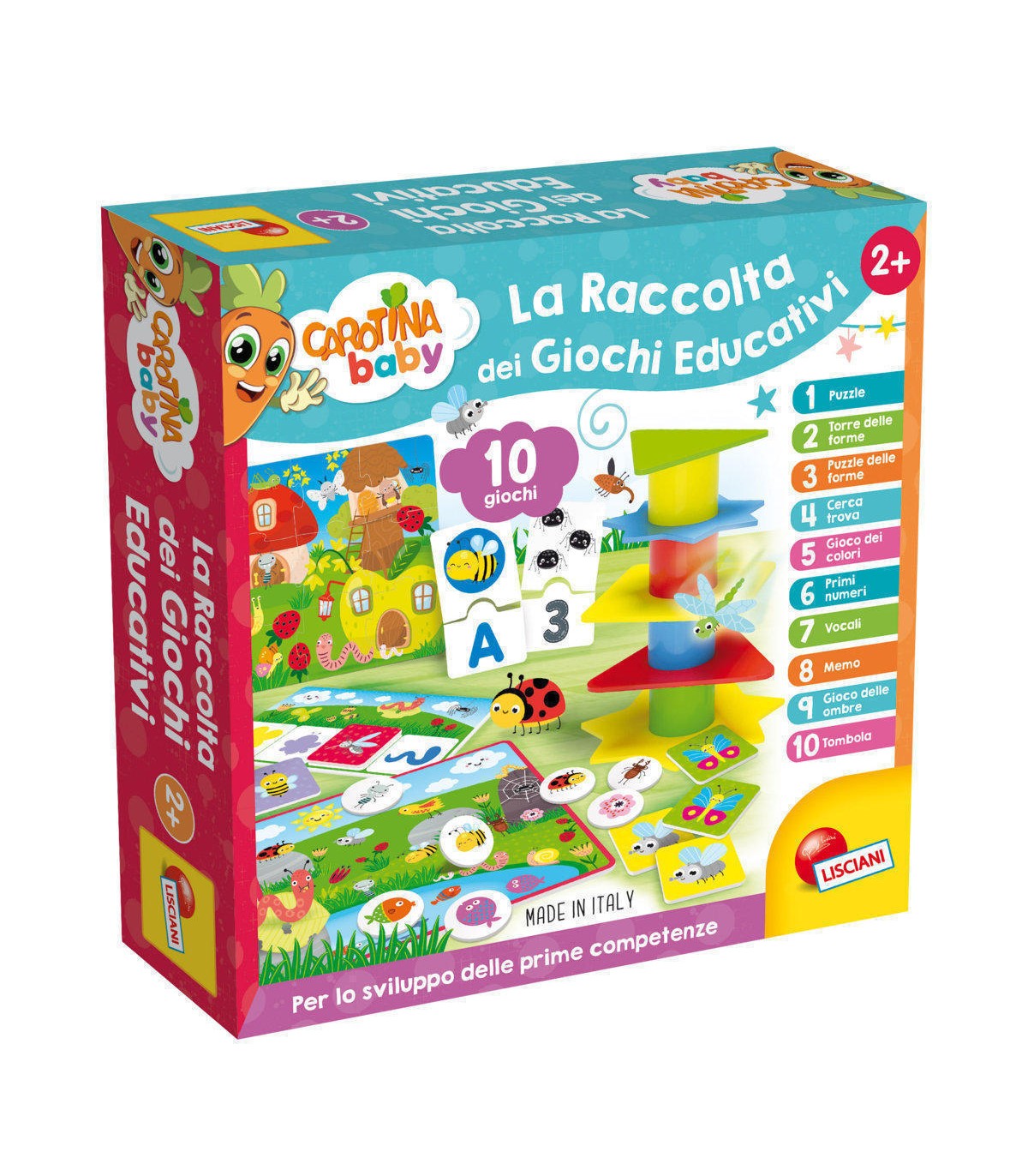 Carotina Baby - La Raccolta dei Giochi Educativi