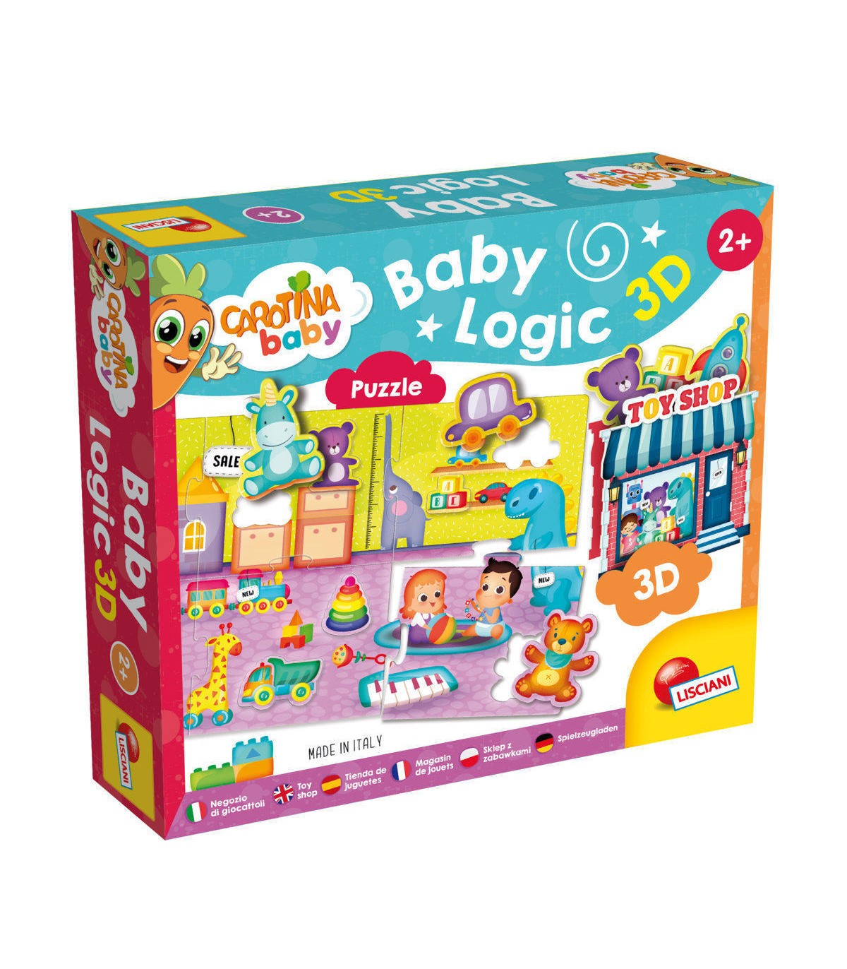 Carotina Baby - Logic 3D: Giocattoli