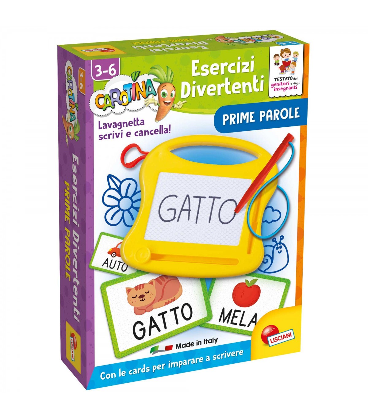 Carotina - Esercizi Divertenti: Prime Parole