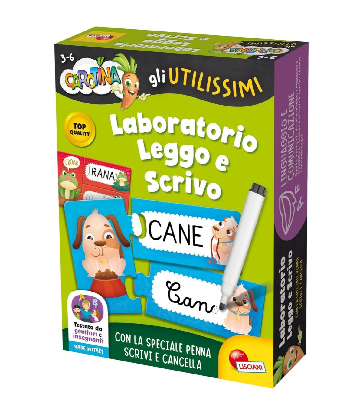 Carotina - Gli Utilissimi: Laboratorio Leggo e Scrivo