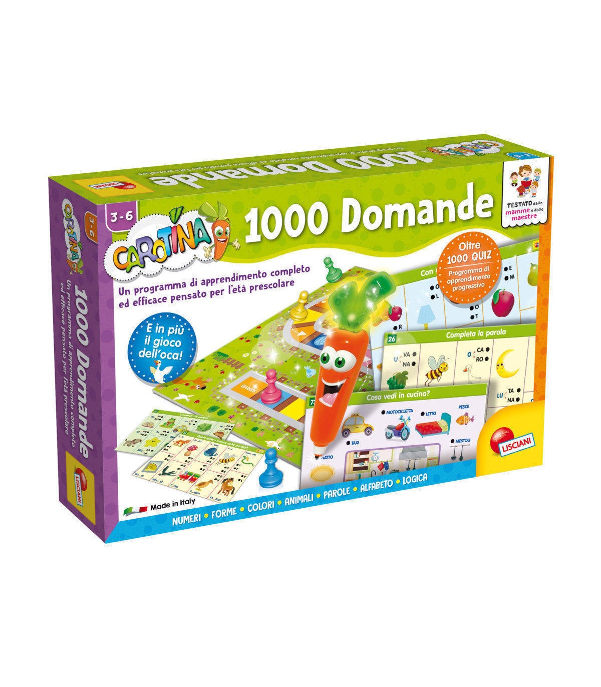 Carotina - Penna Parlante: 1000 Domande