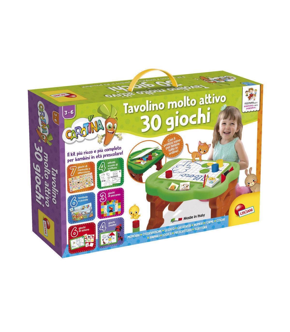 Carotina - Tavolino 30 Giochi