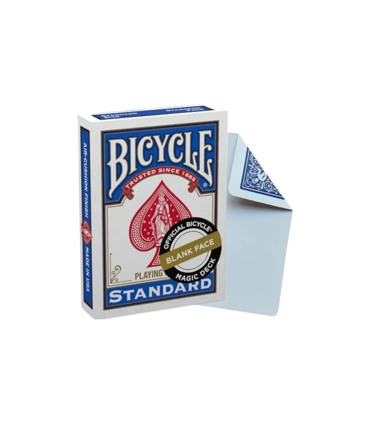 Carte Bicycle - Blank Face Blu