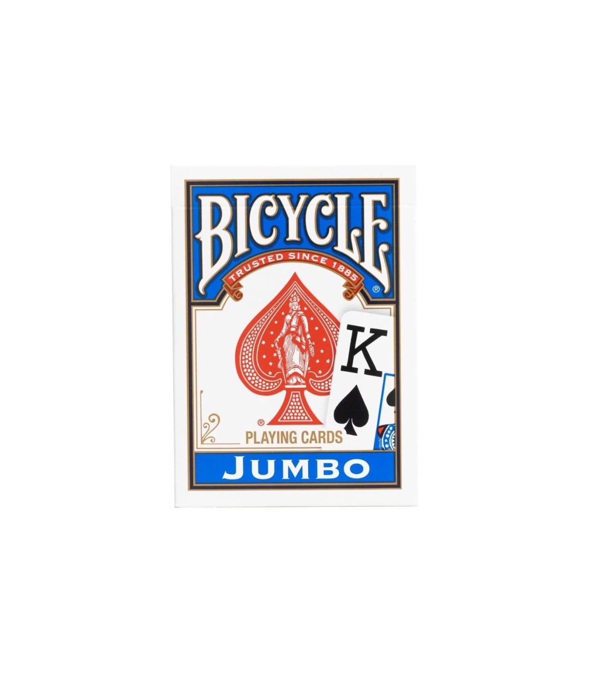 Carte Bicycle - Mazzo Jumbo Blu