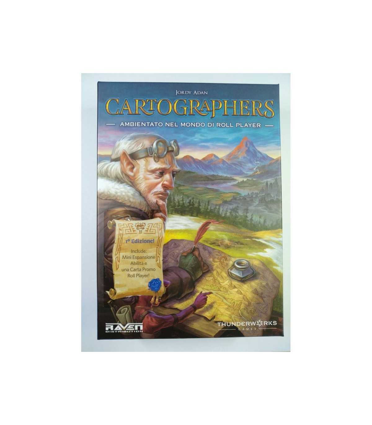 Cartographers - Gioco di Strategia Avventurosa nel Regno di Nalos per 1-100 Giocatori, Autore Jordy Adan, 30 Minuti di Divertime