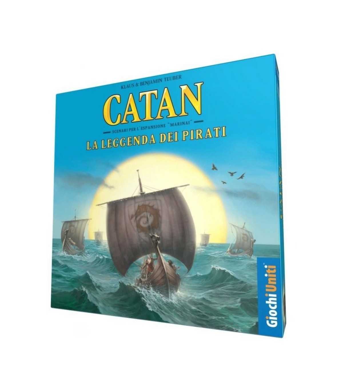 Catan - La Leggenda dei Pirati: Gioco da Tavolo Avventuroso per 3-4 Giocatori, Espansione Marinai di Klaus Teuber, Divertimento