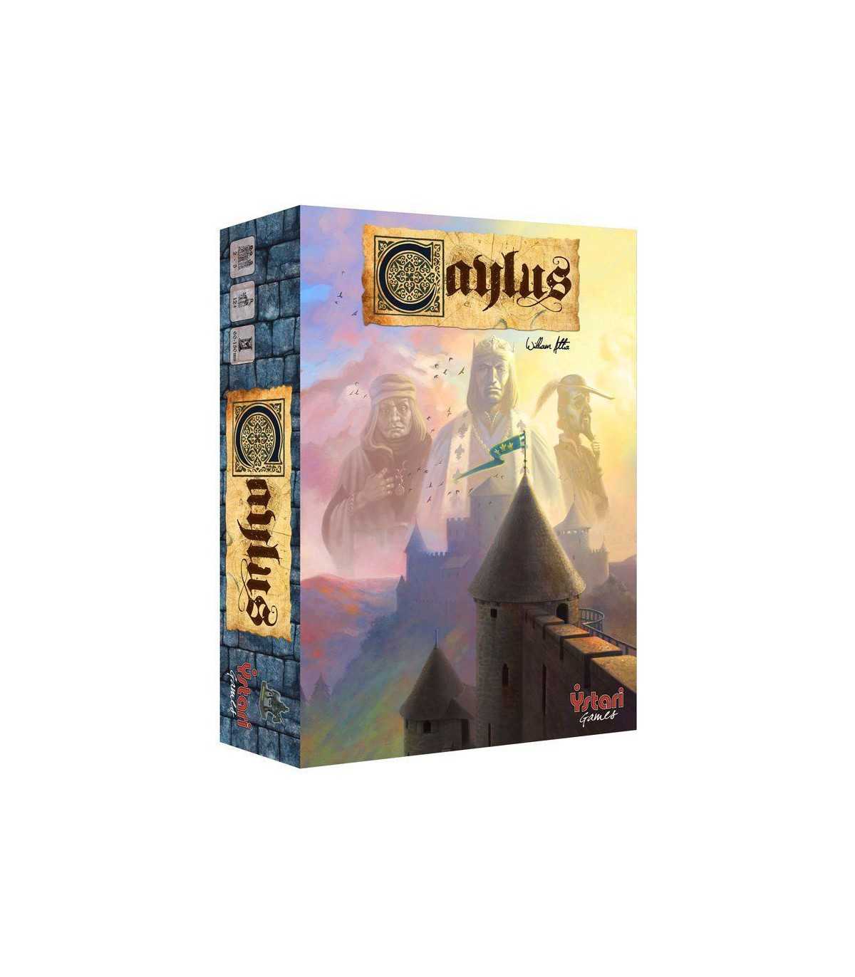 Caylus - Gioco da Tavolo di Strategia Medievale | Piazzamento Lavoratori | 2-5 Giocatori | 120 Minuti di Divertimento