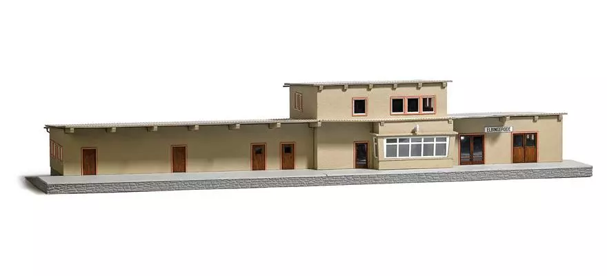 Stazione Busch Elbingerode 1950 - HO 1/87 - 460x157x88mm
