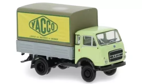 Camion telonato OM UNIC Yacco - SAI 2975 - HO 1/87