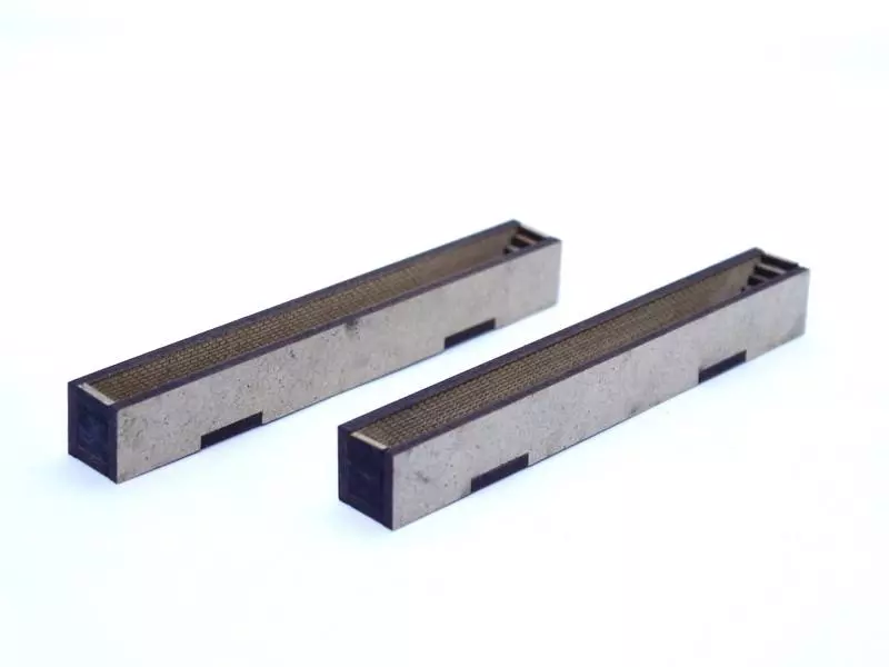 Lotto di 2 fossili di visita BOIS MODELISME 204003 - N 1/160