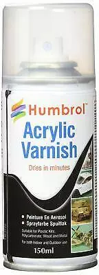 Vernice spray opaca 150 ml per pittura acrilica - Humbrol