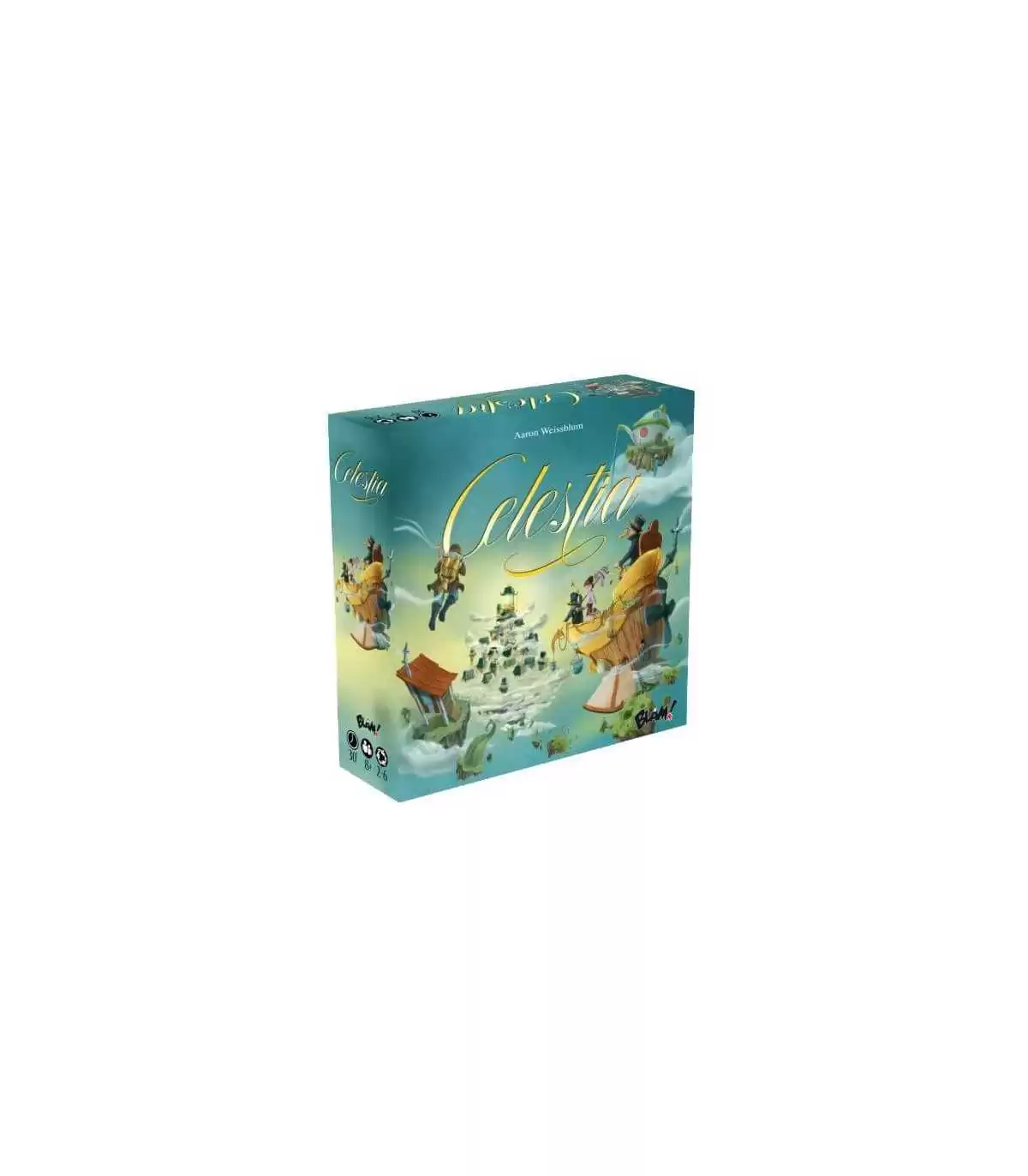 Celestia - Gioco da Tavolo di Avventura Aerea per 2-6 Giocatori, Strategia e Bluff, 30 Minuti di Divertimento, Italiano