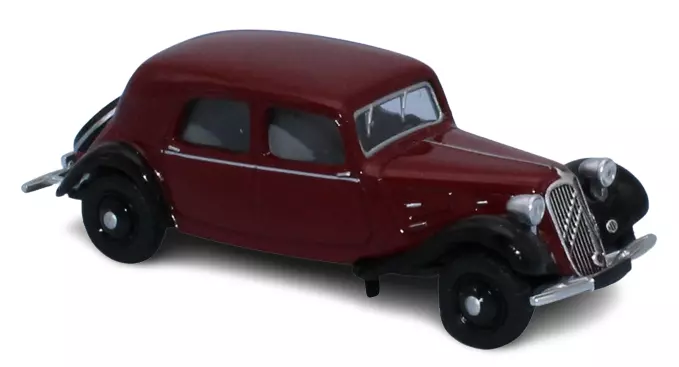 Citroën Traction 11A 1935 rosso/nero SAI 6164 - HO 1/87