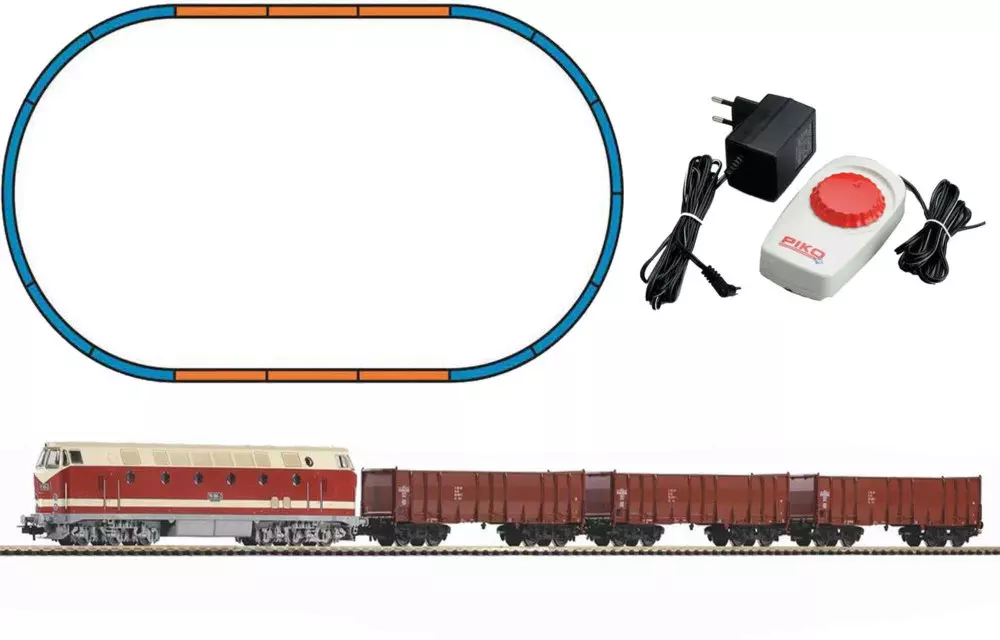 Treno di merci BR 119 della Deutsche Reichsbahn - Piko 57138 - HO 1/87°