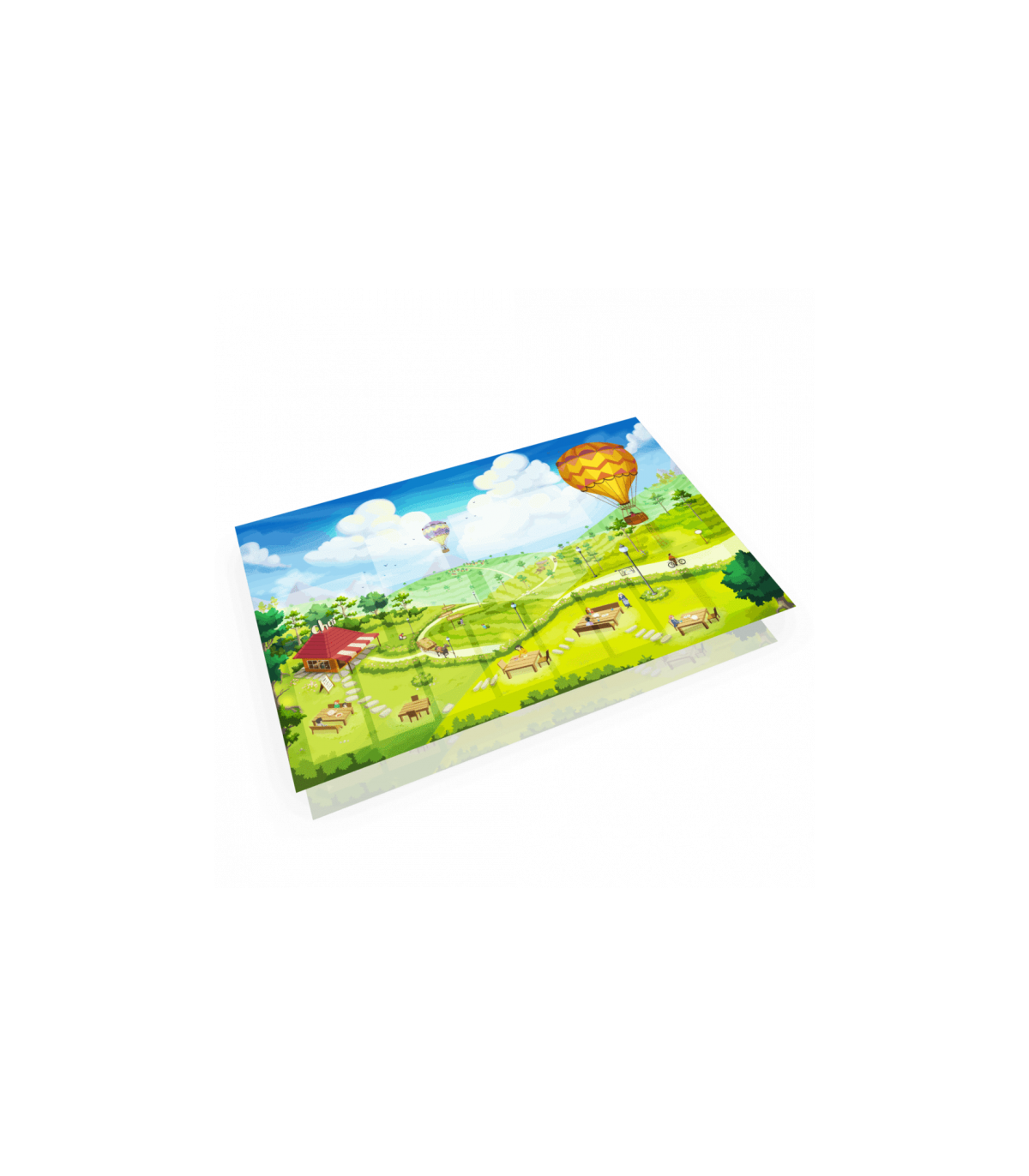 Tappetino da Gioco Chai 70x46cm - Little Rocket Games | Gioco da Tavolo per 1-5 Giocatori, Età 8+, Strategia e Divertimento