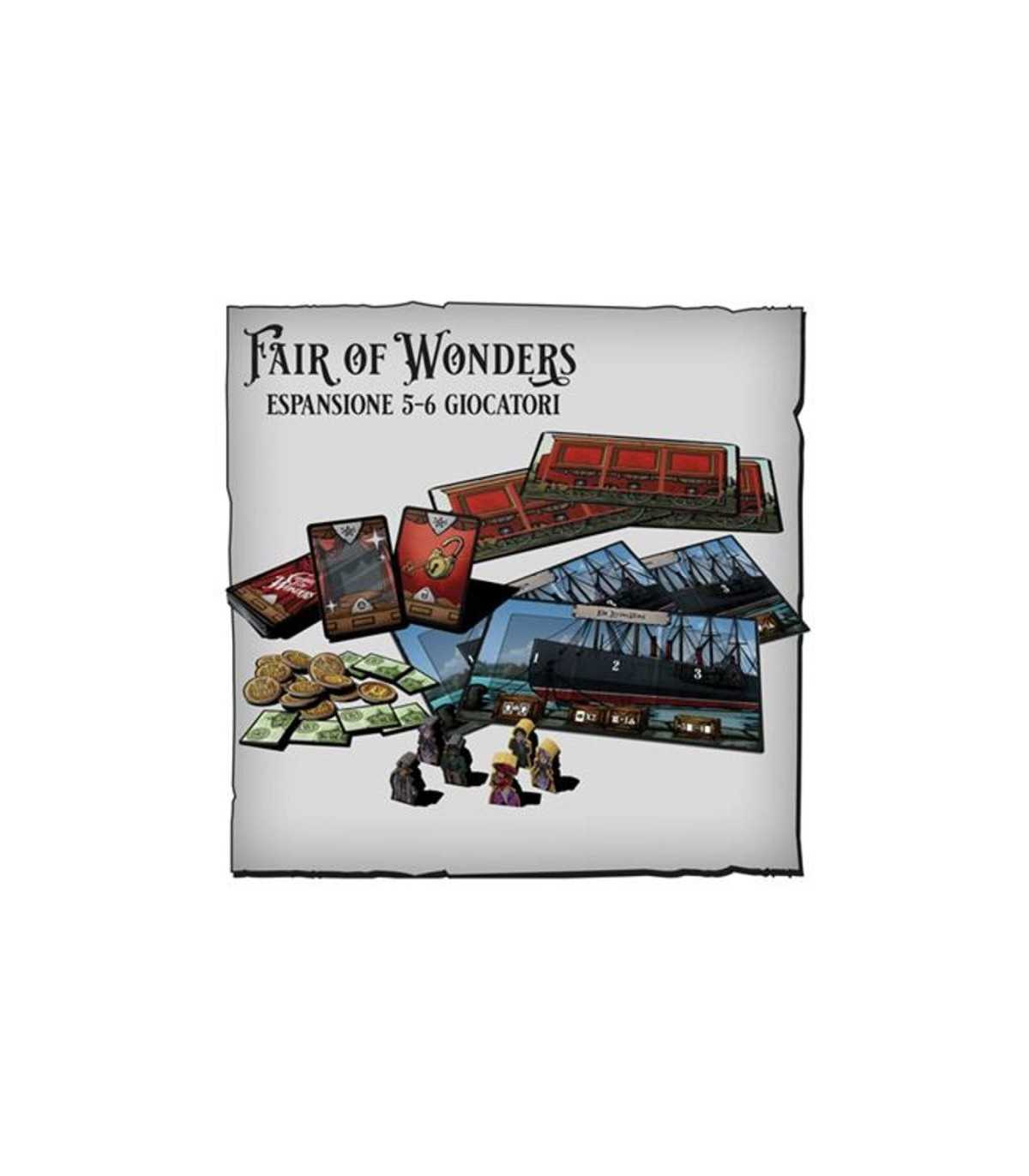 Chamber of Wonders - Fair of Wonders: Espansione Giochi di Carte per 6 Giocatori con 3 Nuove Modalità di Gioco!