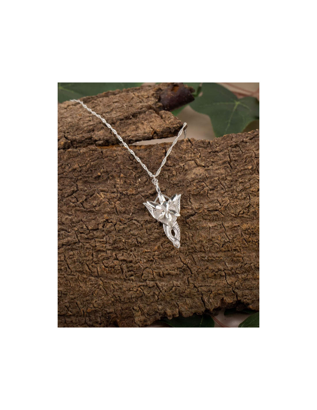 CINEREPLICAS LORD OF THE RINGS RIPRODUZIONE EVENSTAR COLLANA ARWEN STELLA DEL VESPRO NEW!