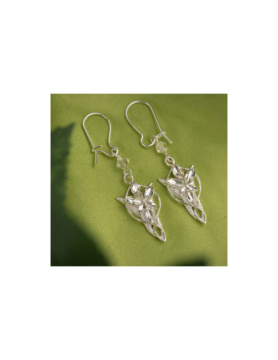 CINEREPLICAS LORD OF THE RINGS RIPRODUZIONE EVENSTAR ORECCHINI ARWEN STELLA DEL VESPRO NEW!