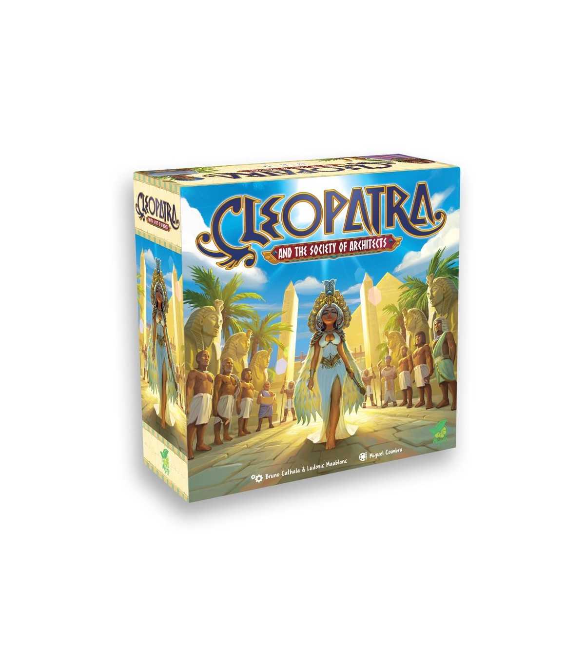 Cleopatra e la Società degli Architetti: Edizione Deluxe - Gioco da Tavolo Strategico per 2-4 Giocatori, 60 Minuti di Sfide!