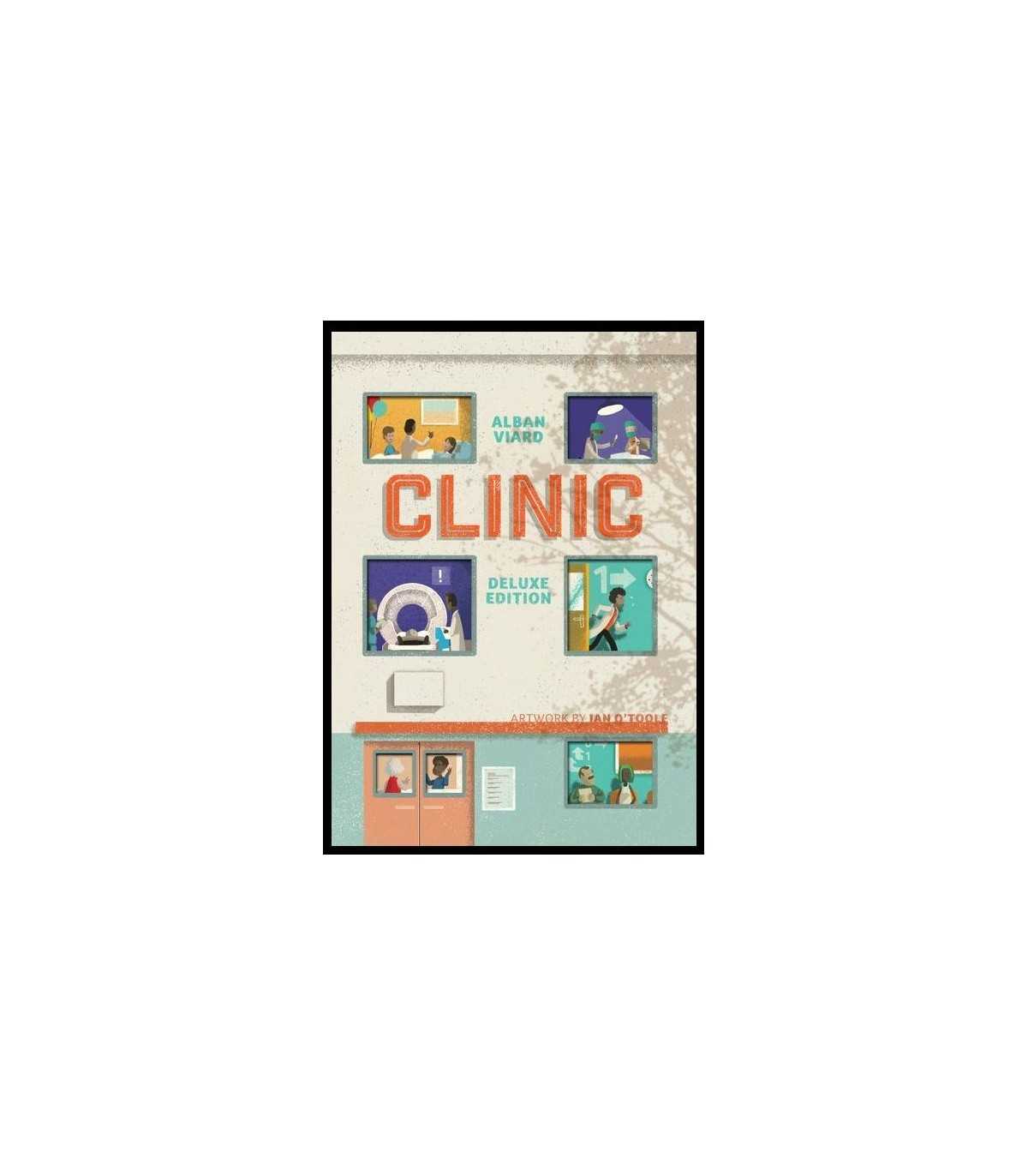 Clinic - Deluxe Edition: Costruisci la Clinica dei Tuoi Sogni, Gioco da Tavolo per 1-4 Giocatori, Strategia e Collaborazione, 90