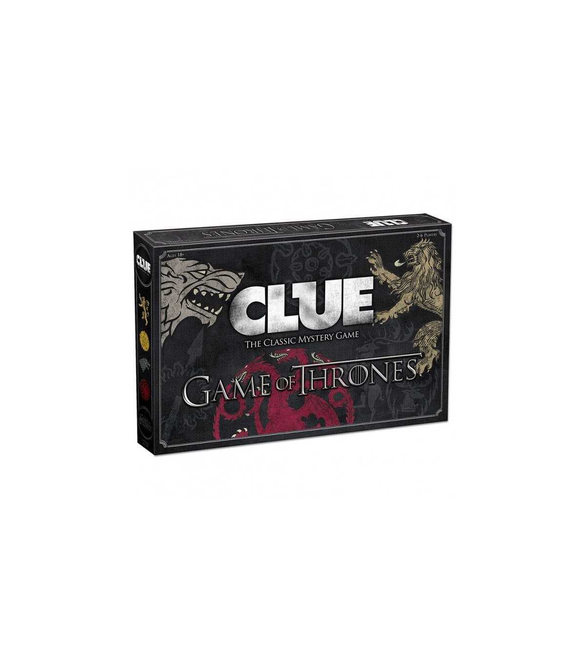 Cluedo - Game of Thrones di Winning Moves | Misteri a Westeros | Gioco da Tavolo per 2-6 Giocatori, 60 Minuti di Strategia e Ded
