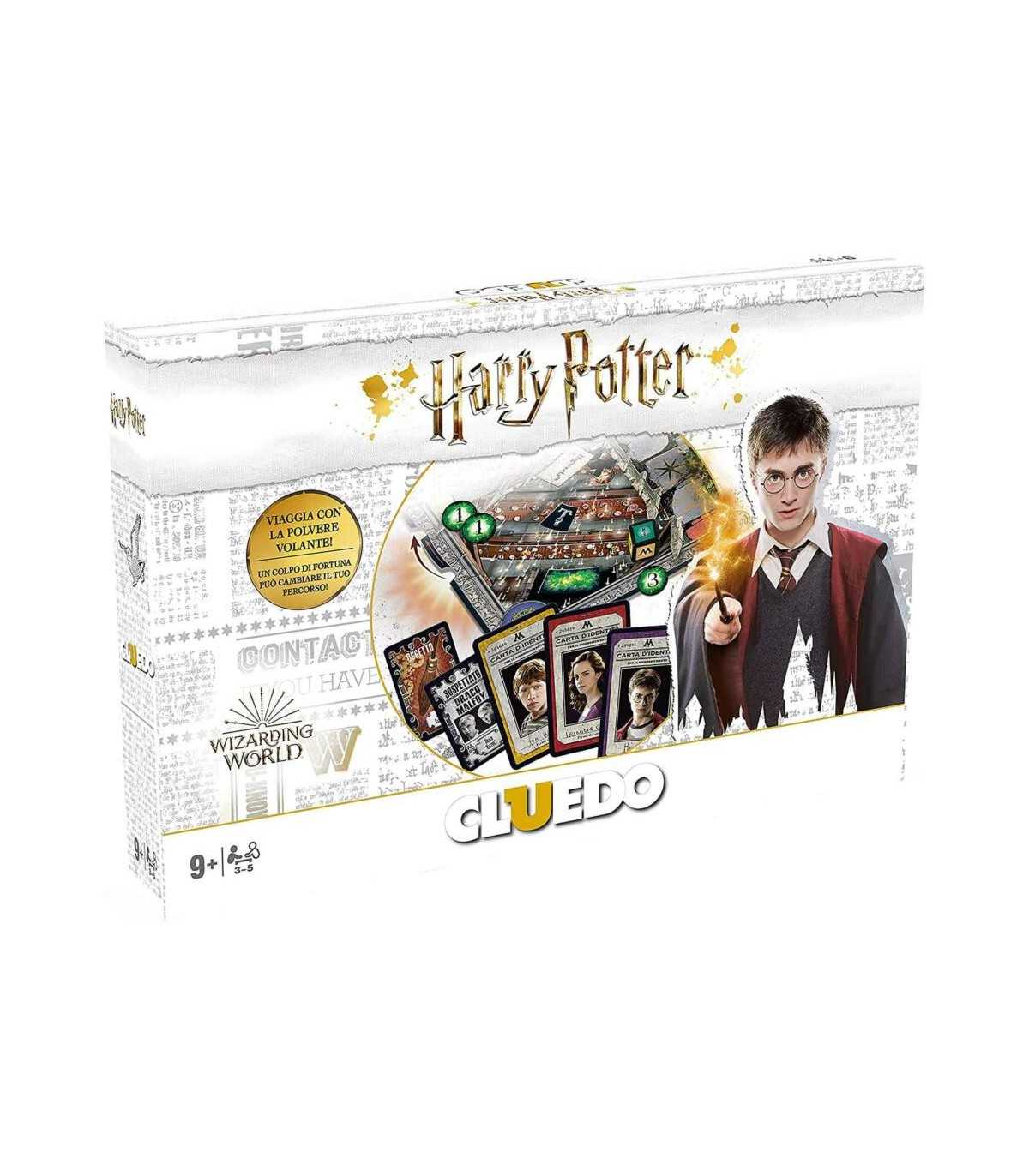 Cluedo - Harry Potter: Gioco da Tavolo di Deduzione per Famiglia, 3-6 Giocatori, Avventura a Hogwarts, 30 Minuti di Magia!