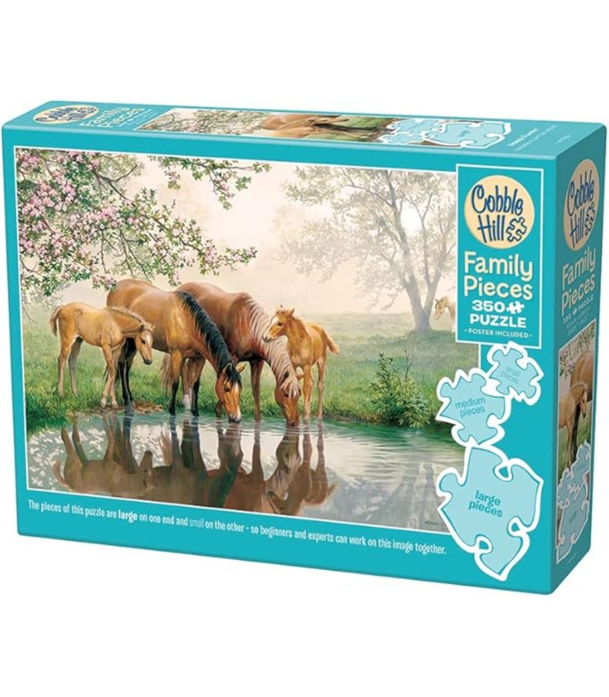 Cobble Hill (350 pezzi) - Horse Family